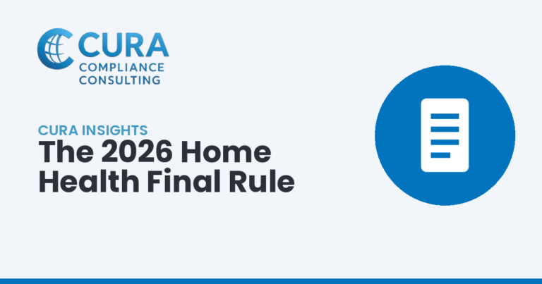 The 2026 Home Health Final Rule — Cura Compliance Consulting