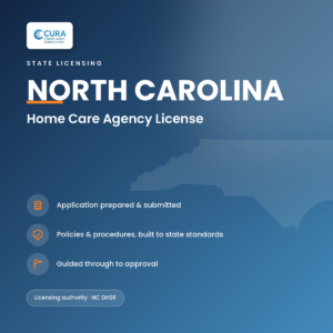 North Carolina Home Care Agency license — Fixed-Price Application Support